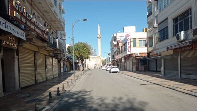 17 günlük tam kapanmanın ilk günü: Urfa sokaklarında 485 saatlik sessizlik