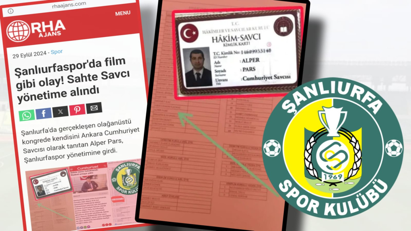 Şanlıurfaspor 'da Flaş gelişme! Sahte Savcı ve Gökhan Akyürek'in görevine son verildi 