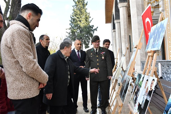 Manisalı şehit asker düzenlenen törenle anıldı