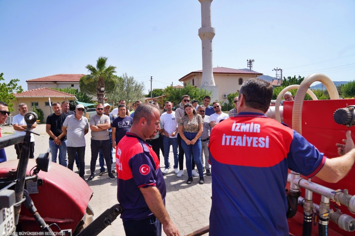 İzmir Büyükşehir Belediyesi, Yangın Güvenliğini Sağlamak İçin Sıkı Denetim Gerçekleştiriyor