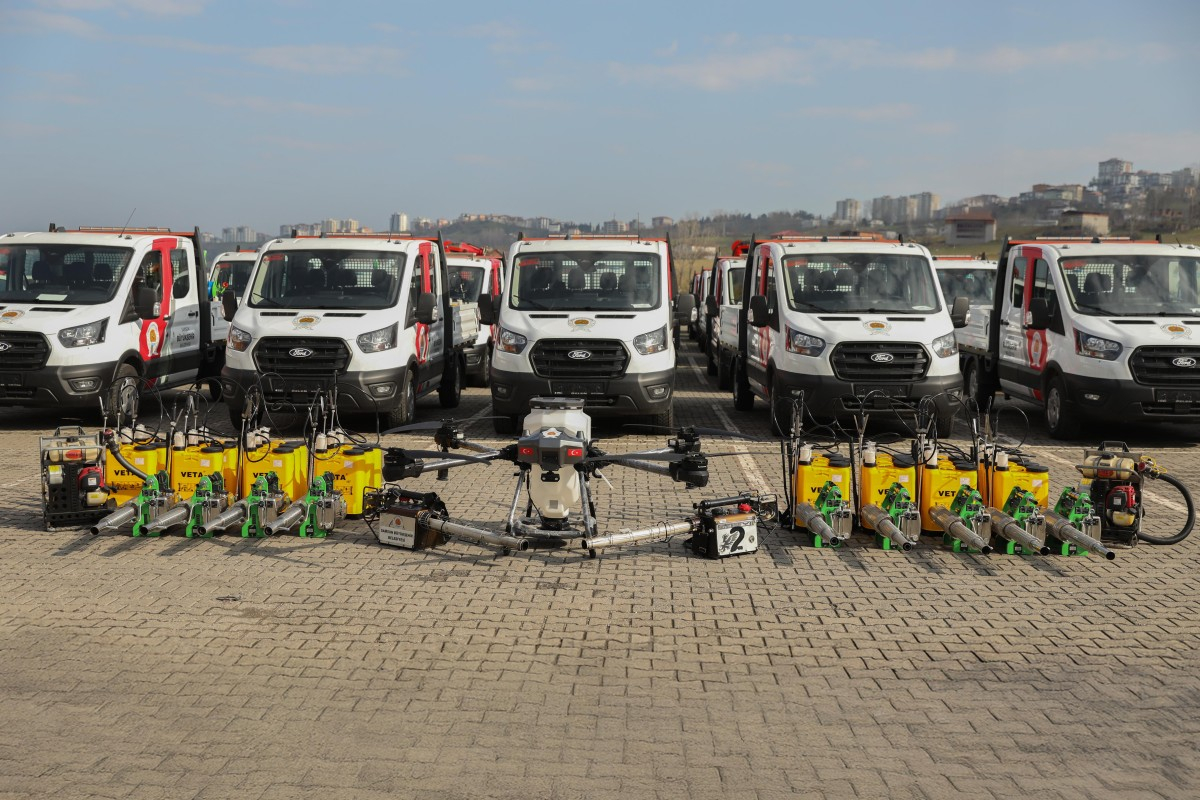 Büyükşehir, Vektörle Mücadeleye 33 Yeni Araçla Güç Katıyor