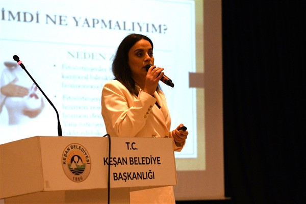 Keşan'da 4 Şubat Dünya Kanser Günü kapsamında panel düzenlendi