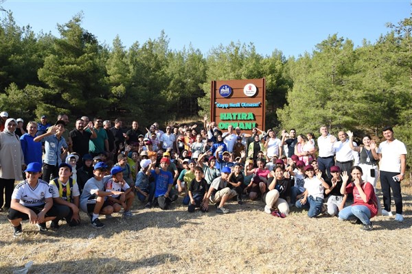 Antakya Belediyesi Hatıra Ormanı fidanları toprakla buluştu