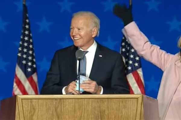 Biden: “Amerika'da vazgeçmek yok”