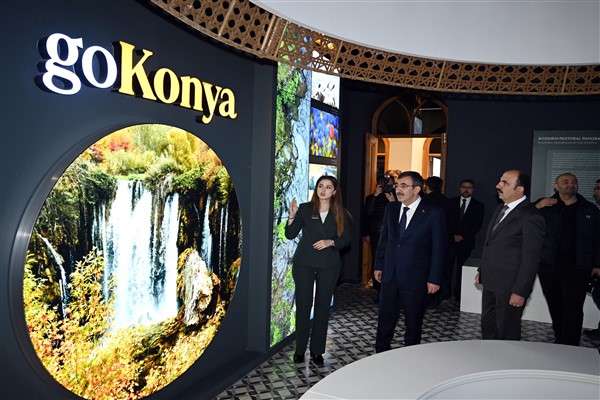 Cumhurbaşkanı Yardımcısı Yılmaz, Konya ziyaretinde Başkan Altay'la buluştu