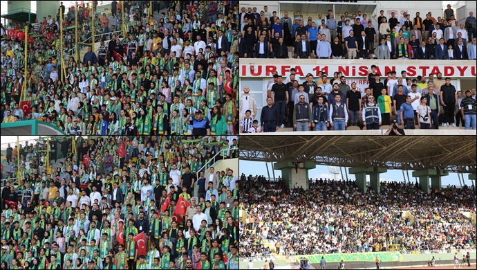 Erzincanspor -Şanlıurfaspor maçı sezonun seyirci rekorunu kırdı