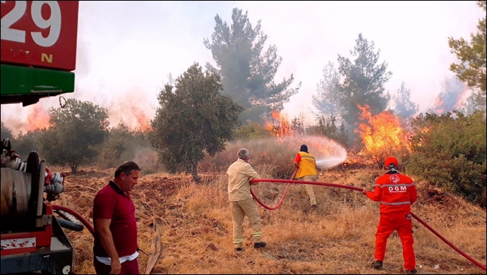 Hatay orman yangınları belgesel oldu-(VİDEO)