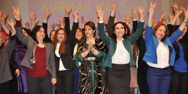 HDP Kadın Meclisi: Erkek egemen sisteminize biat etmeyeceğiz