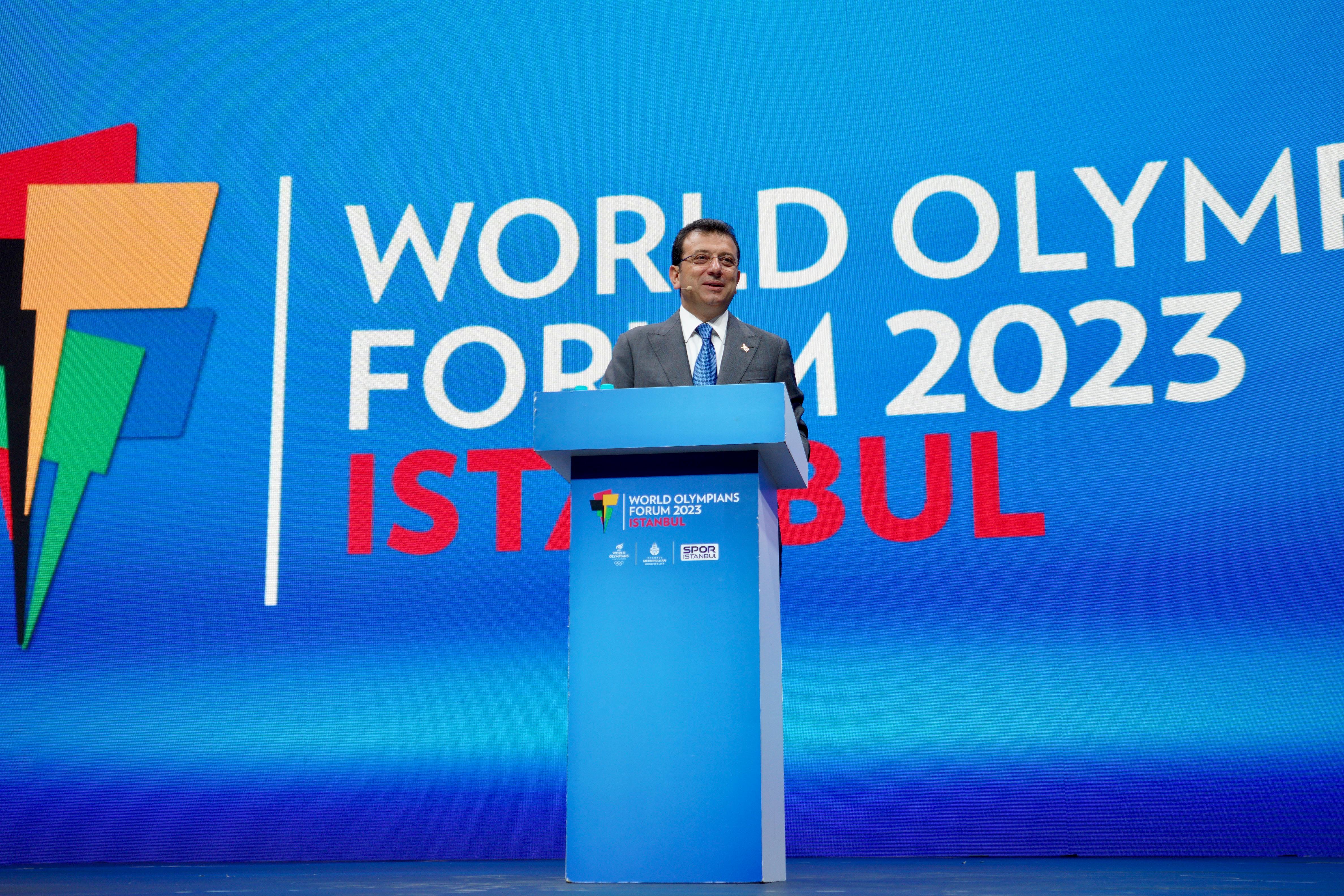 İmamoğlu: “Hedefimiz 2036 Olimpiyatları ve Paralimpik Oyunları'nı İstanbul'a getirmek”