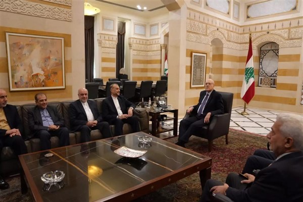 İran Dışişleri Bakanı Abdullahiyan, Lübnan Başbakanı Mikati ile görüştü