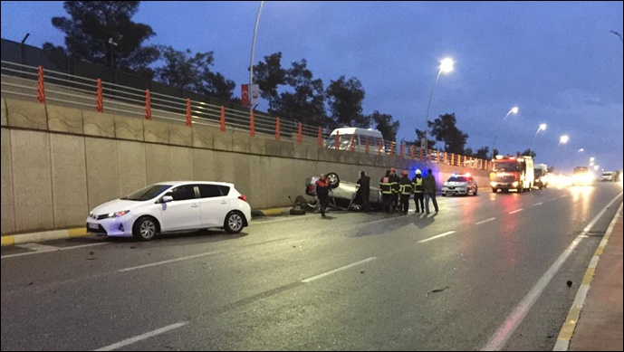 Şanlıurfa'da Trafik Kazası:1 Yaralı