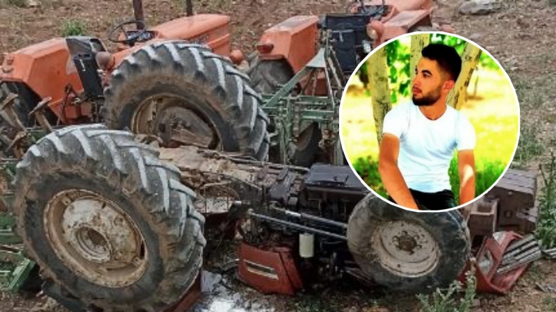 Şanlıurfa'da Traktörün altında kalan genç hayatını kaybetti