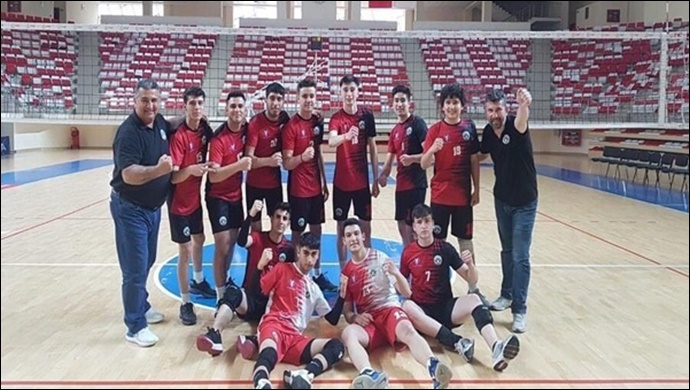 Turgutlu Belediyespor’un Yıldız Erkekleri Türkiye Şampiyonası için Mersin’de