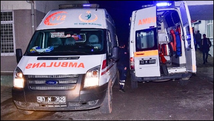Viranşehir’de öğrenci servisi devrildi: 12 yaralı