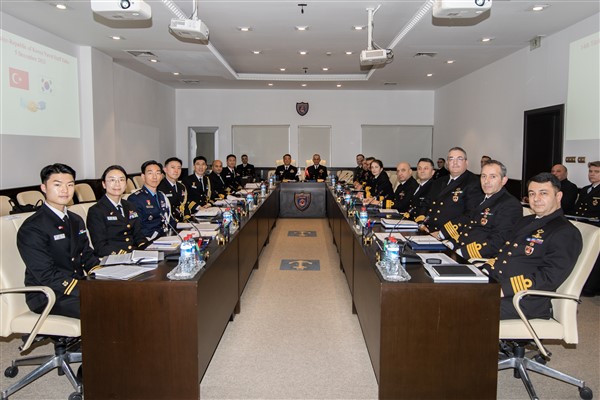 14. Türkiye Kore Cumhuriyeti Deniz Kuvvetleri İş Birliği Toplantısı gerçekleştiriliyor