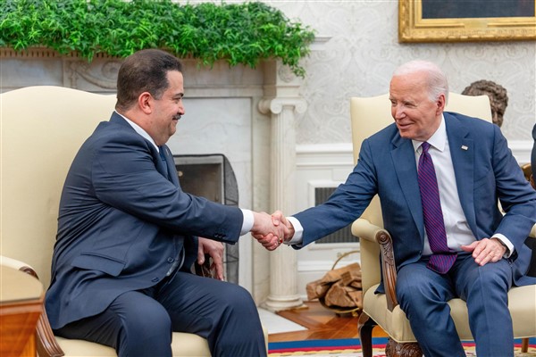 ABD Başkanı Biden, Irak Başbakanı Sudani ile bir araya geldi
