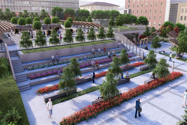 Ankara'da ''Ulus Meydanı Tasarım Projesi'' için çalışmalar sürüyor