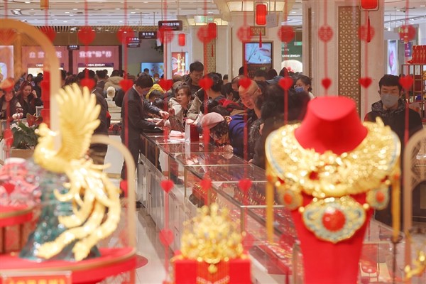 Bahar Bayramı'nda altın satışları Çin'de zirve yaptı