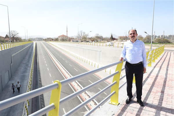 Başkan Altay: Konya'da trafiği rahatlatmak için çalışıyoruz