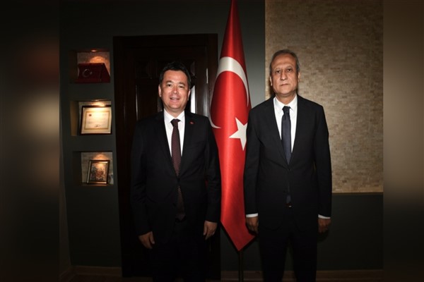 Başkan Aydın, ilk resmi ziyaretini gerçekleştirdi