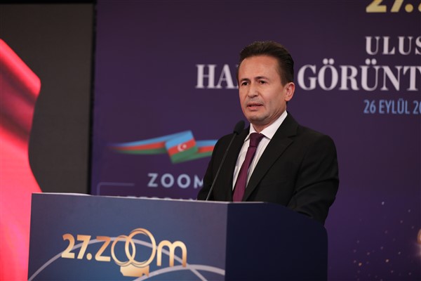 Başkan Yazıcı, 27. Zoom Uluslararası Haber Görüntüleri Yarışması Ödül Töreni’ne katıldı
