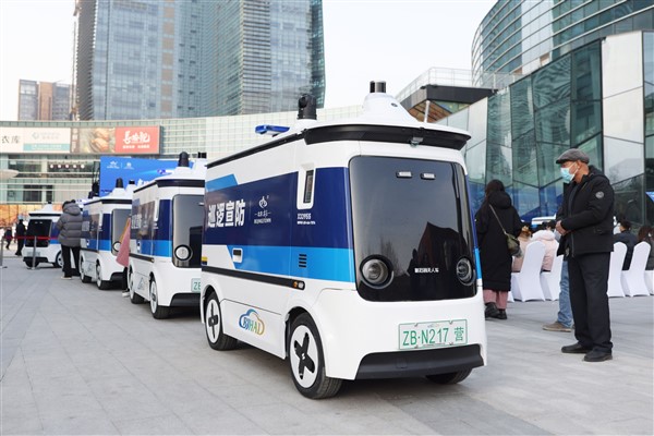 Beijing’de güvenliği ‘sürücüsüz devriye araçları’ sağlayacak
