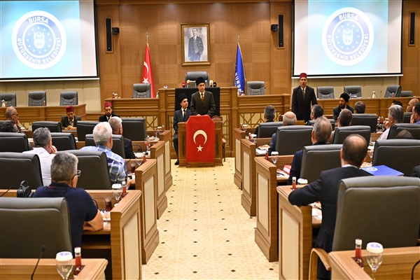 Bursa'da 101 yıllık keder ve sevinç meclise taşındı