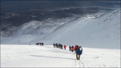ÇUGEZ 15. Ulusal Hasan Dağı Kış Tırmanışına Urfadosklu Dağcılarımız Katıldı