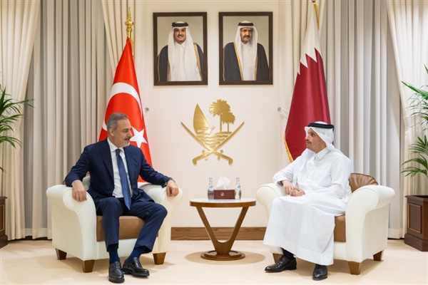 Dışişleri Bakanı Fidan, Katarlı mevkidaşı Al Sani ile bir araya geldi