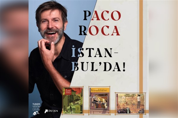 Dünyaca ünlü çizgi roman sanatçısı Paco Roca İstanbul’da