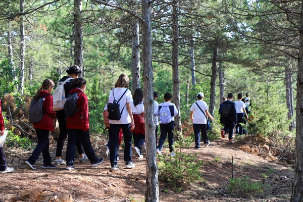 Eskişehir'de öğrenciler doğal yaşamın izinde 
