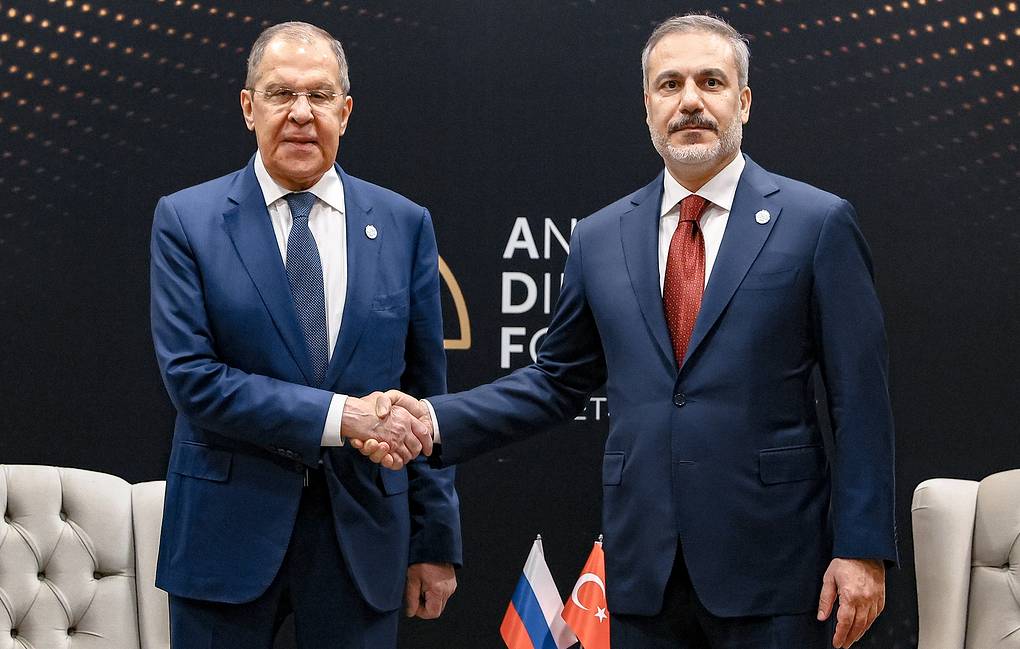 Fidan and Lavrov discussed the situation in Middle East, Black Sea region