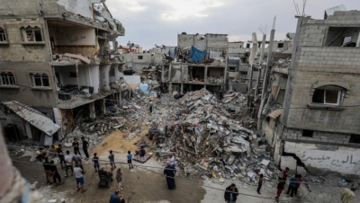 Gazze’de yaşamını yitirenlerin sayısı 14 bin 854’e çıktı