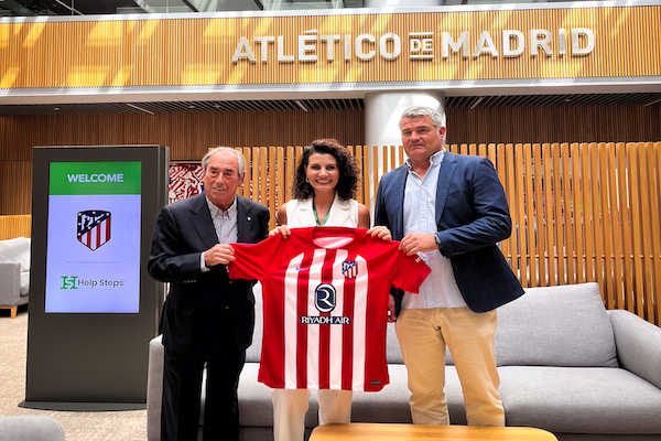 Help Steps ve Atletico Madrid işbirliği yaptı