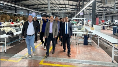 Mehmet Kasım Gülpınar Şanlıurfa Organize Sanayi Bölgesini Ziyaret Etti