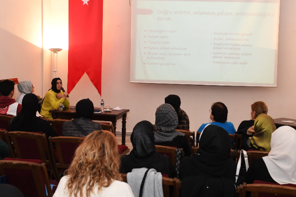 Osmangazi’den vatandaşlara sağlık okuryazarlığı eğitimi