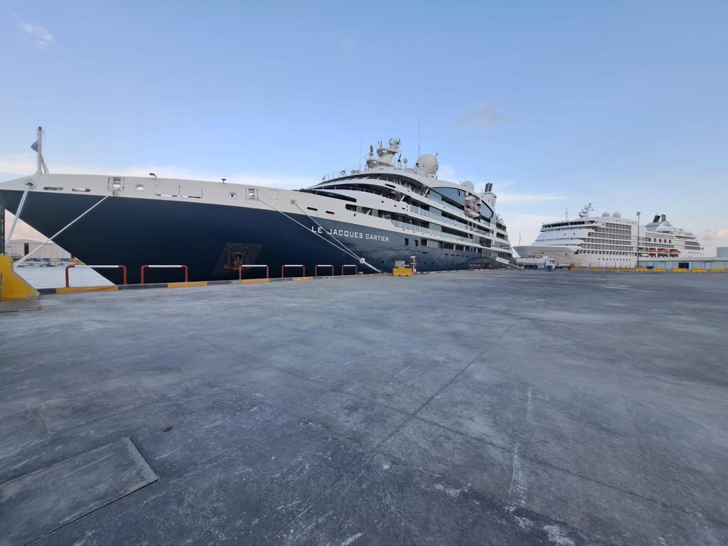 QTerminals Antalya Limanı, Seven Seas Navigator ve Le Jaques Cartier gemilerini ağırladı