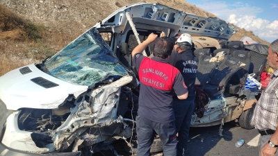 Şanlıurfa-Gaziantep Otobanında kaza: 6 ölü çok sayıda yaralı