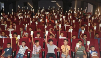 Şanlıurfa’daki çocuklar dijital sinemayı sevdi
