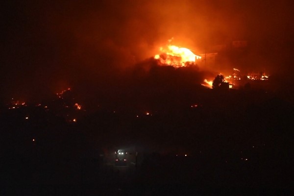 Şili'deki orman yangınları 40 binden fazla kişiyi etkiledi