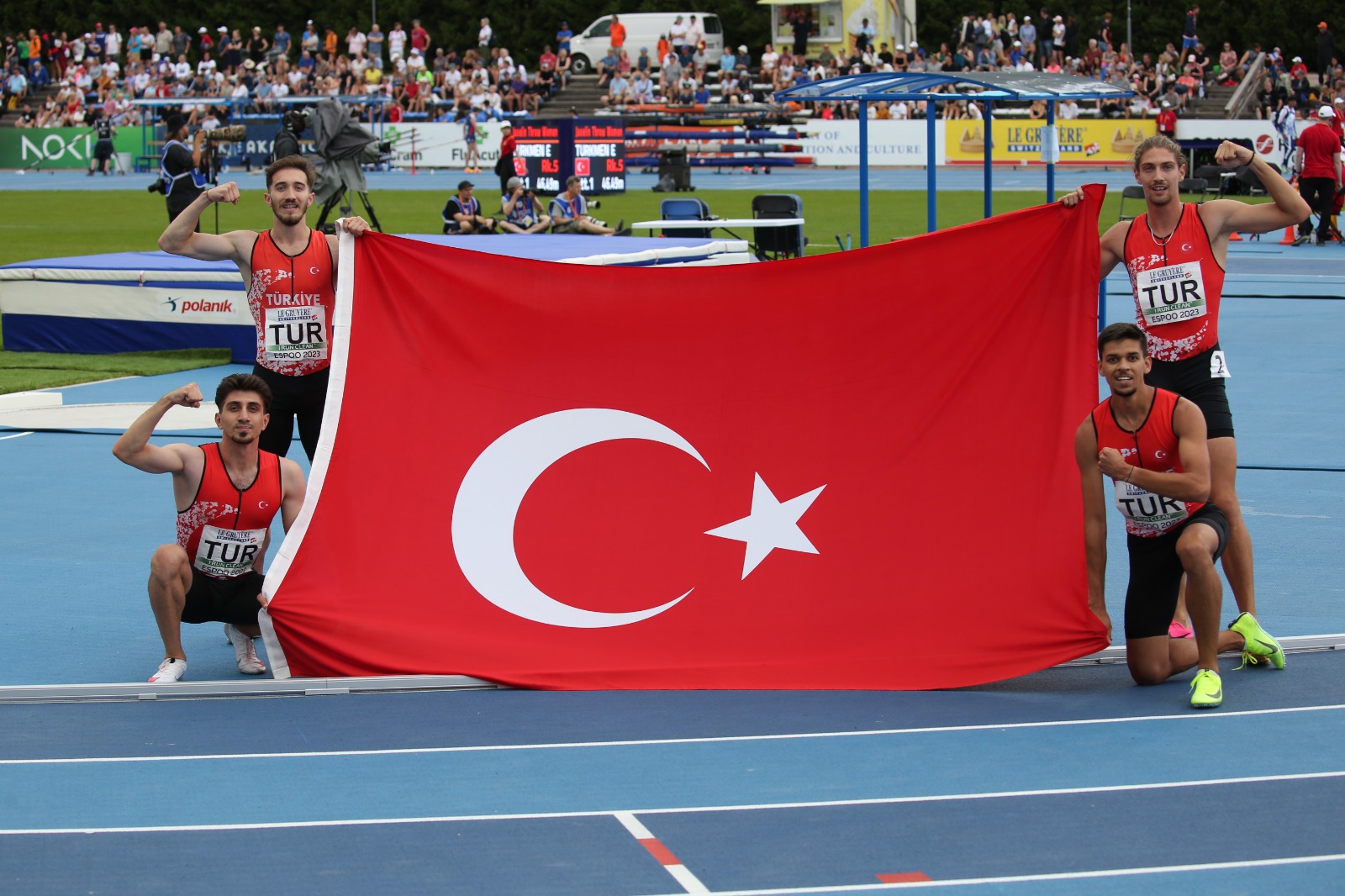 Turkcell ana sponsorluğundaki U23 Atletizm Milli Takımından büyük başarı